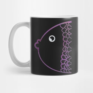 Colorful karp rainbow purple Mug